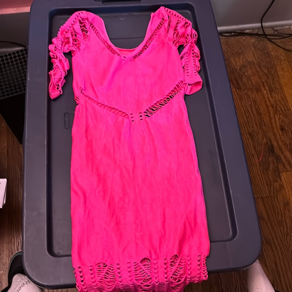 Pink dress